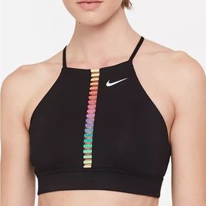 Nike Dri-FIT Indy Rainbow Ladder Sports Bra size M MEDIUM